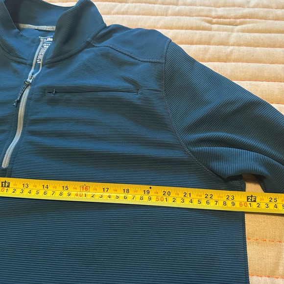 Men's VentureStretch Ottoman-Rib Pullover, Quarter-Zip - Picture 3 of 5